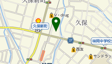 友松内科耳鼻咽喉科の地図画像