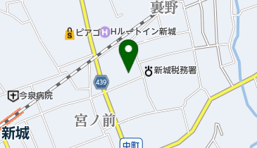 中村医院の地図画像