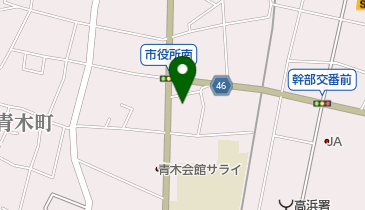 泰生医院の地図画像