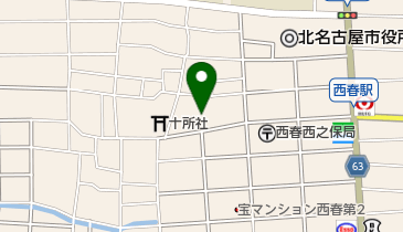 大島ひふ科の地図画像