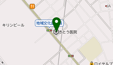 きとう医院の地図画像