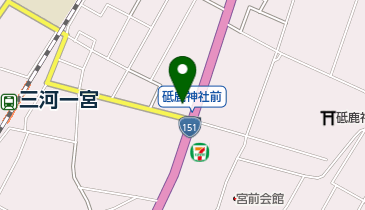 今泉アイクリニックの地図画像