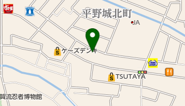 坂元皮フ科の地図画像