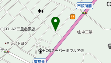 浜口眼科の地図画像