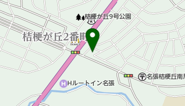 堀井内科の地図画像