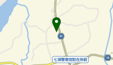 七保診療所の地図画像