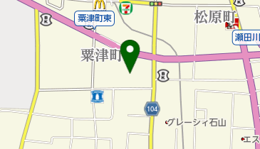 石山医院の地図画像