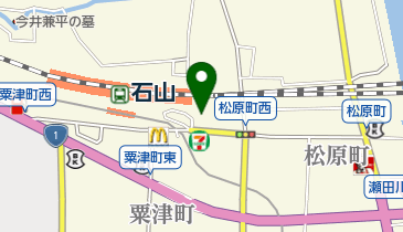 石山眼科クリニックの地図画像