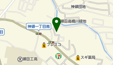 加藤内科胃腸科の地図画像