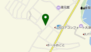 饗庭医院の地図画像