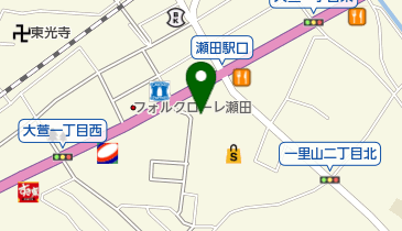 瀬田耳鼻咽喉科の地図画像