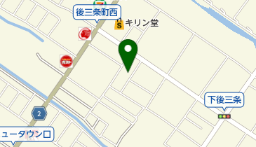 江竜皮ふ科の地図画像