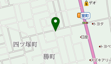 かねい皮ふ科クリニックの地図画像