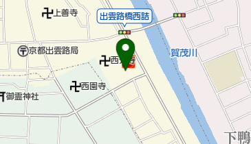 かも川診療所の地図画像