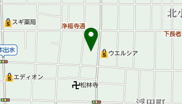 本田医院の地図画像