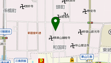 仁王門村上診療所の地図画像
