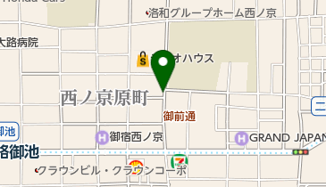 中西医院の地図画像