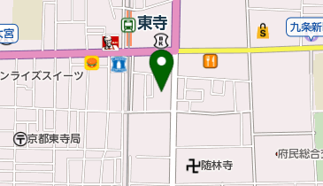 東寺やまだクリニックの地図画像