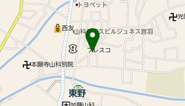 杉本医院の地図画像