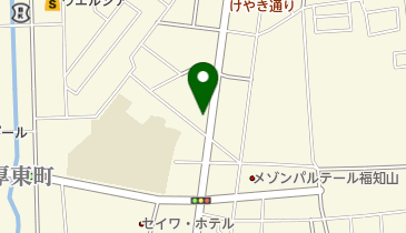 松木皮膚科医院の地図画像