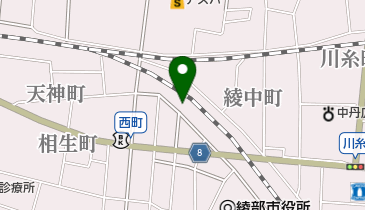 横山医院の地図画像