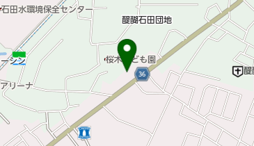 米田医院の地図画像