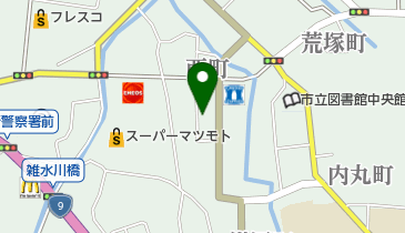 上原医院の地図画像