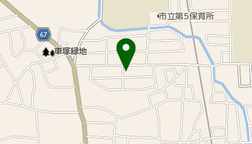 繁本医院の地図画像