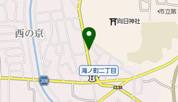 ほう内科医院の地図画像