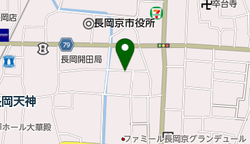 在田皮膚科医院の地図画像