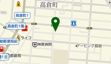 とおやま耳鼻咽喉科の地図画像
