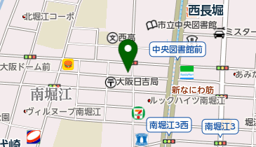 西長堀医院の地図画像