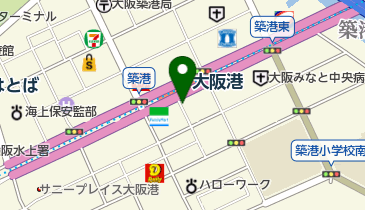 賀来医院の地図画像