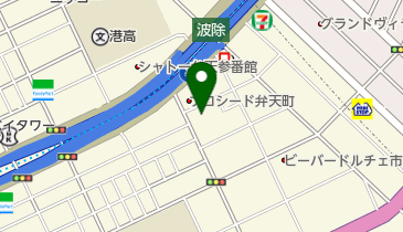 中山医院の地図画像