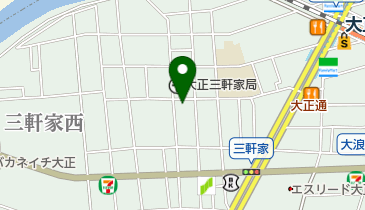 横山医院の地図画像