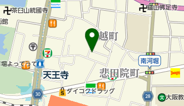 悲田院クリニックの地図画像