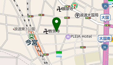 橋村医院の地図画像