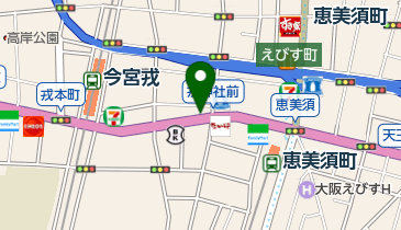 落合耳鼻咽喉科の地図画像