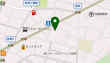 淀川勤労者厚生協会附属姫島診療所の地図画像