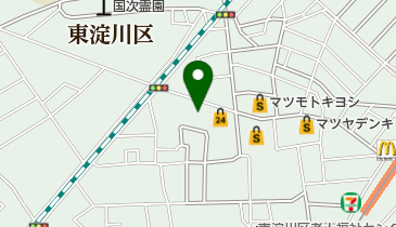 まきながクリニックの地図画像