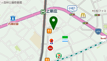 浜田整形外科の地図画像