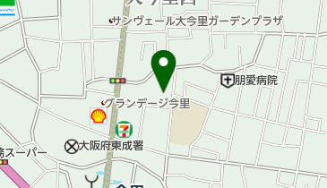 いまざと診療所の地図画像