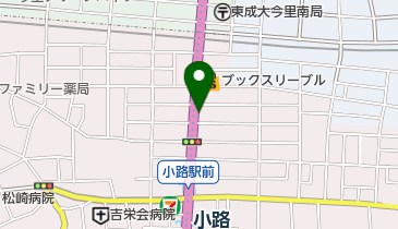 岸田内科の地図画像