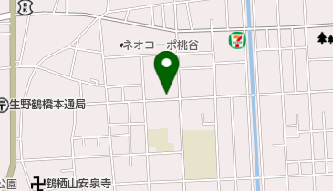 御幸森キムクリニックの地図画像