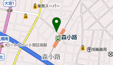 服部医院の地図画像