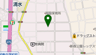 かよう内科・小児科の地図画像