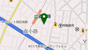 さか耳鼻咽喉科の地図画像