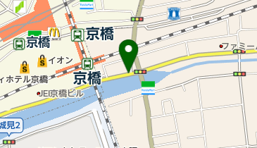 笹川皮膚科の地図画像