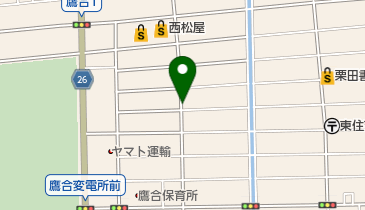 おおしろクリニックの地図画像