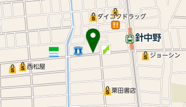 田中医院の地図画像